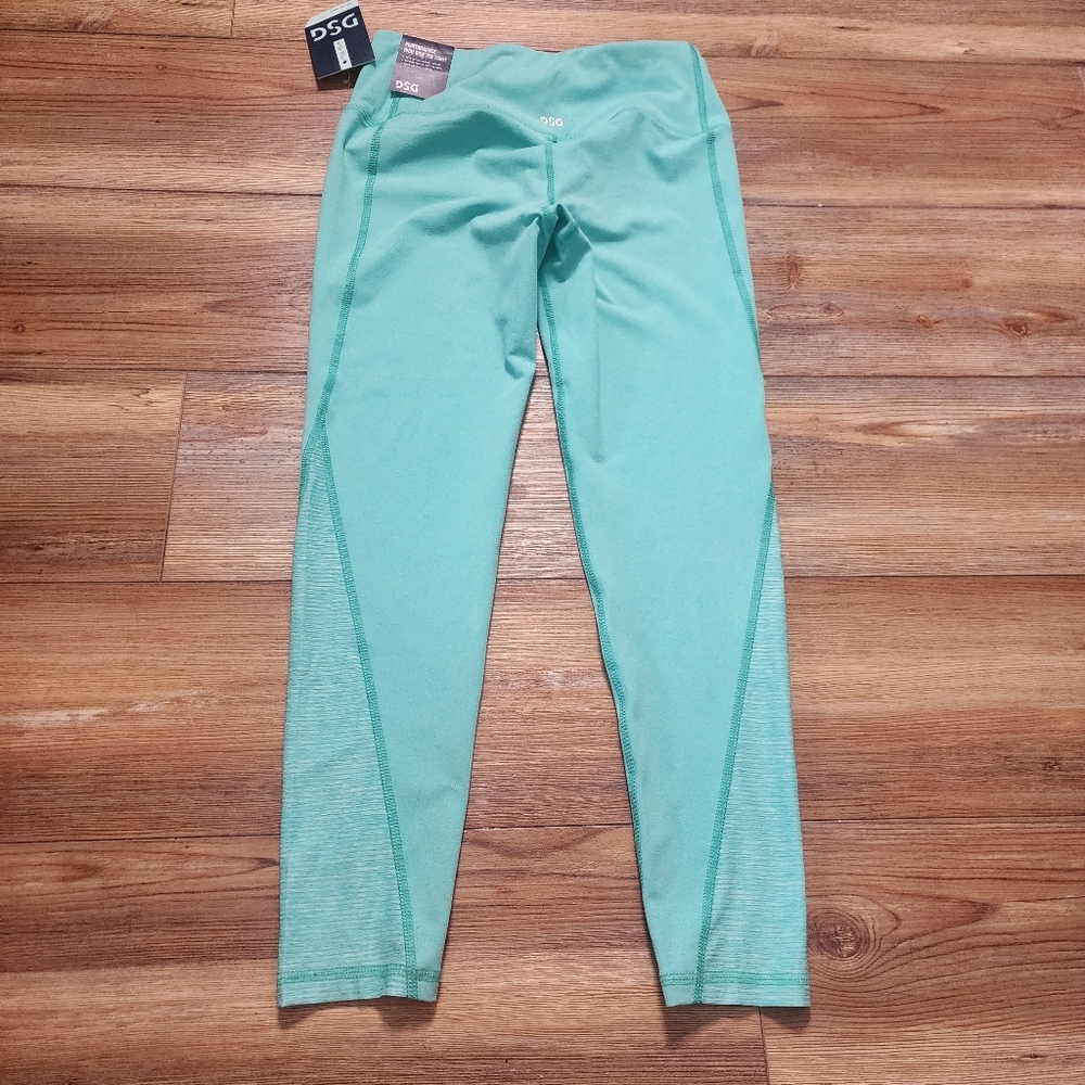 DSG 7/8 High Rise Tight Womens S Aqua Performance Leggings NEW - Picture 10 of 12